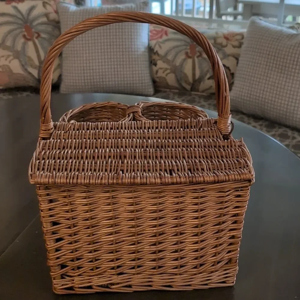 Vintage handcrafted woven